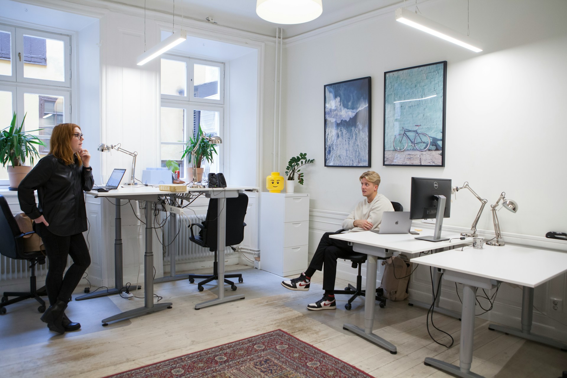 Ortrandelia desk setup